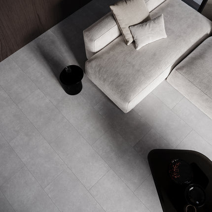 Silver Matt Porcelain Tile