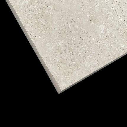 Ephesus Beige Bullnose Edge Steps 13x35x0.8in
