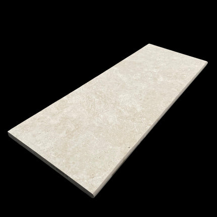 Ephesus Beige Bullnose Edge Steps 13x35x0.8in
