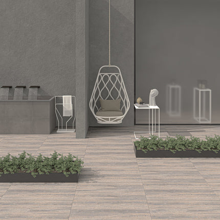 Wood Effect Porcelain Paving Outdoor
