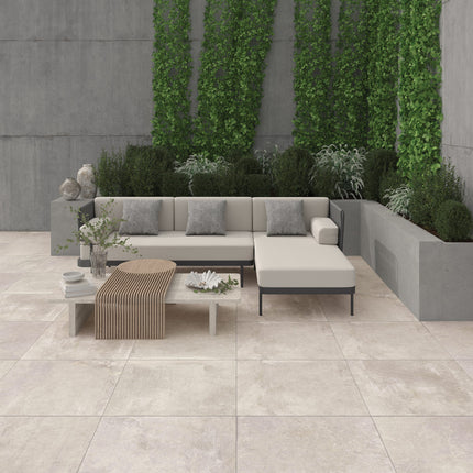 Light Stone Porcelain Paving 800x800x20mm