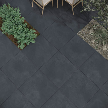 Outdoor Living Ash Porcelain Paving
