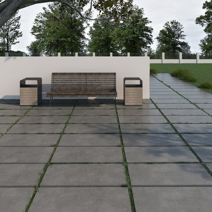 Beton Anthracite Outdoor Porcelain Paving