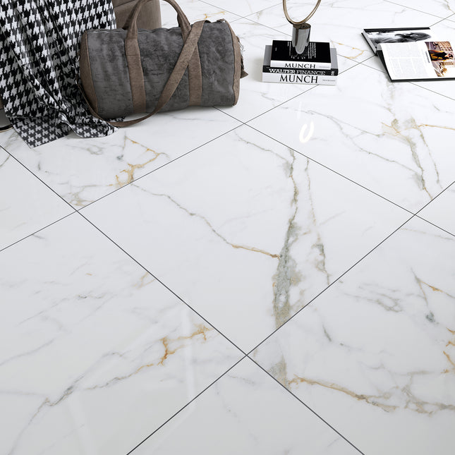 Destiny White Matt Porcelain Tile