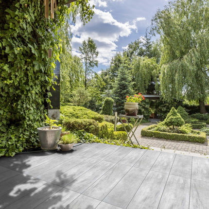 Forest Silver Wood Effect Porcelain Paving