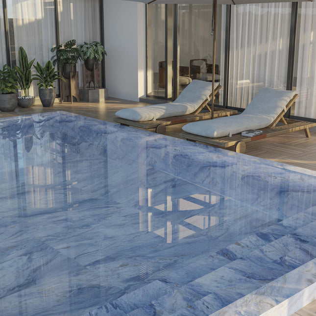 Grassland Blue Porcelain Tile