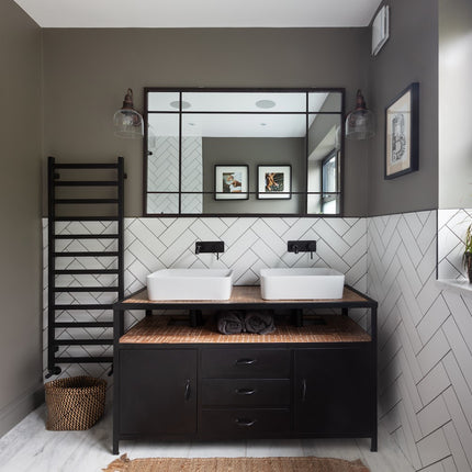 10X30 Metro White Gloss Wall Tile