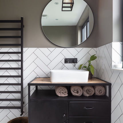 10X30 Metro White Gloss Wall Tile