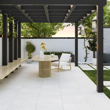 Nexus White 24x24x0.8 Porcelain Paving