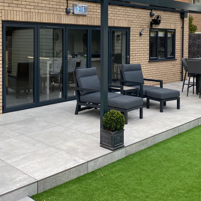 Rocky Grey Porcelain Paving
