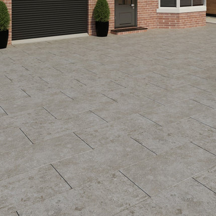 Lokeren Outdoor Porcelain Paving 17.7x35.4x1.2in